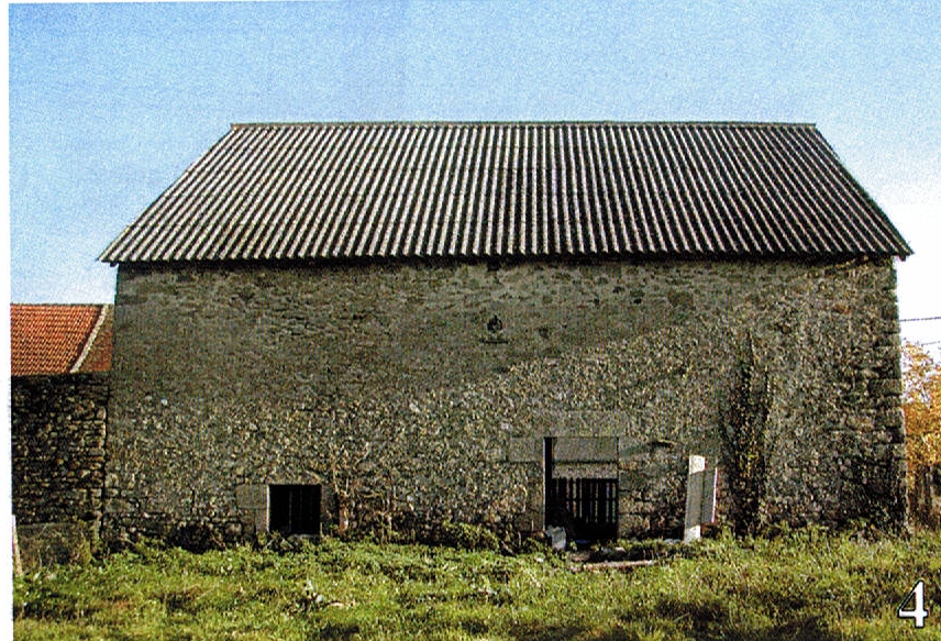 Back view of Barn in France before work commenced